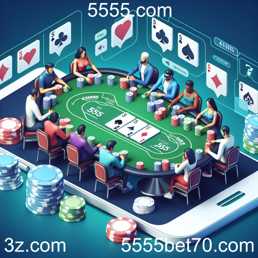 Descubra o Mundo do Poker em 5555.com